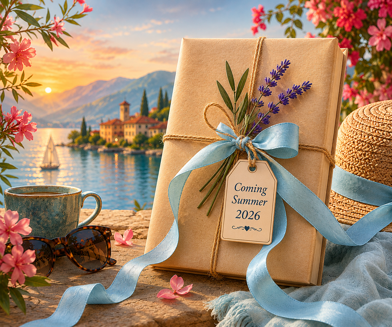 Teaser of Summer At The palazzo book cover by Susie Sharp — women's fiction set in Tuscany